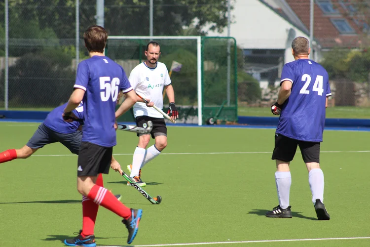 Men in action